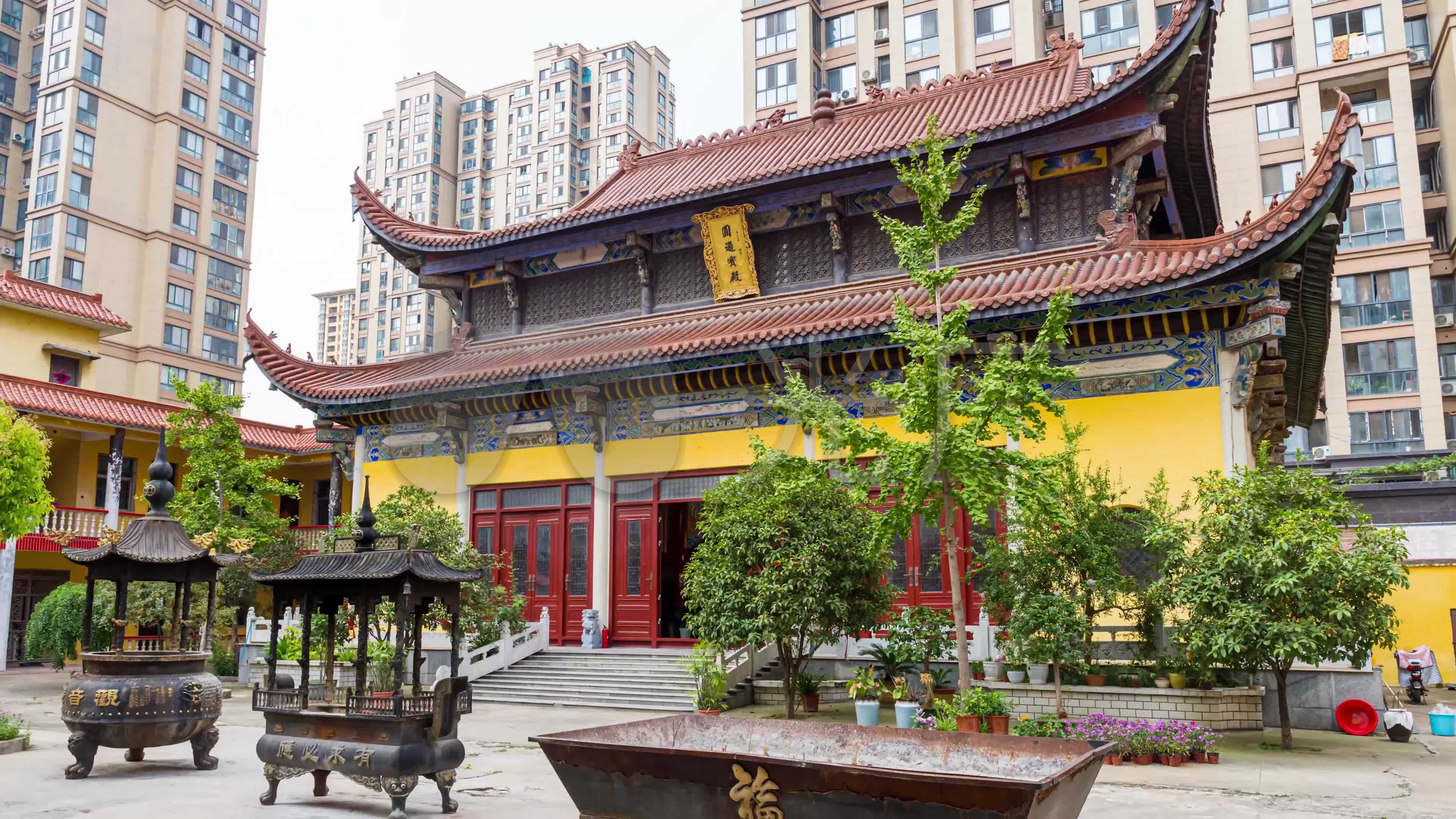 4k延时—阜阳观音庵_3840x2160_高清视频素材下载(编号:6586487)