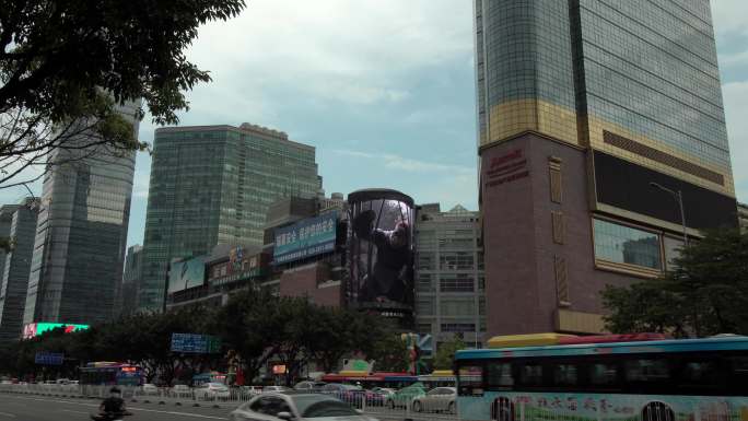 裸眼3D户外大屏墙体效果视频正佳广场