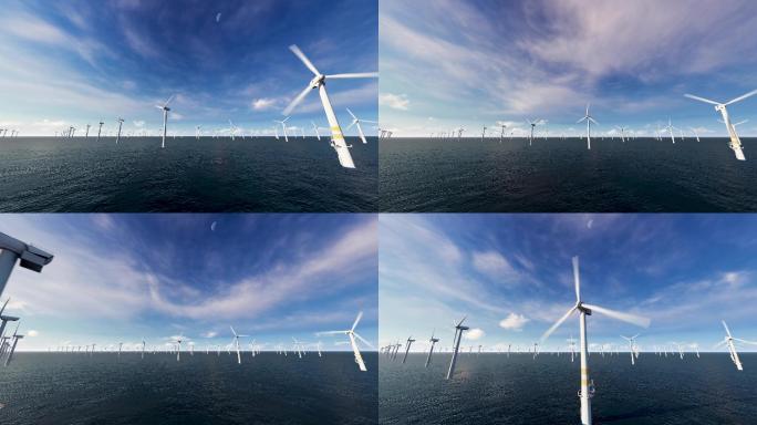 海上环保能源电力风车发电