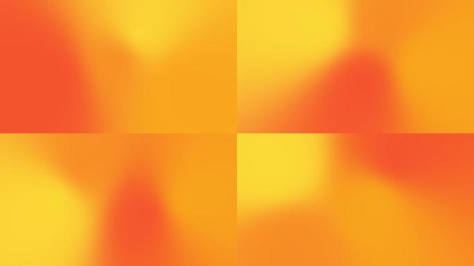 橙色运动渐变背景设计颜色梯度美