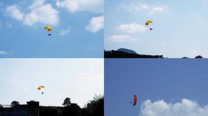 飞翔 天空 滑翔机 热气球 极限运动