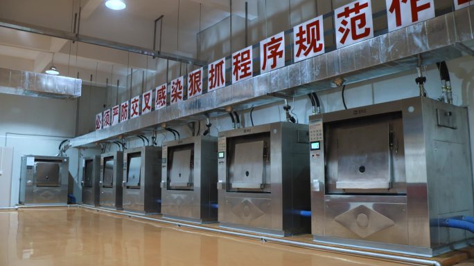 洗涤自动化设备工业生产车间工厂设备流水线