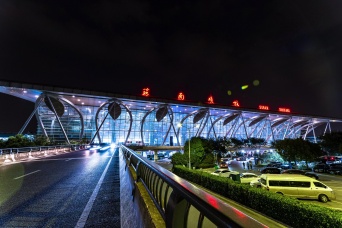 无锡 苏南 硕放机场 6k延时摄影视频素材