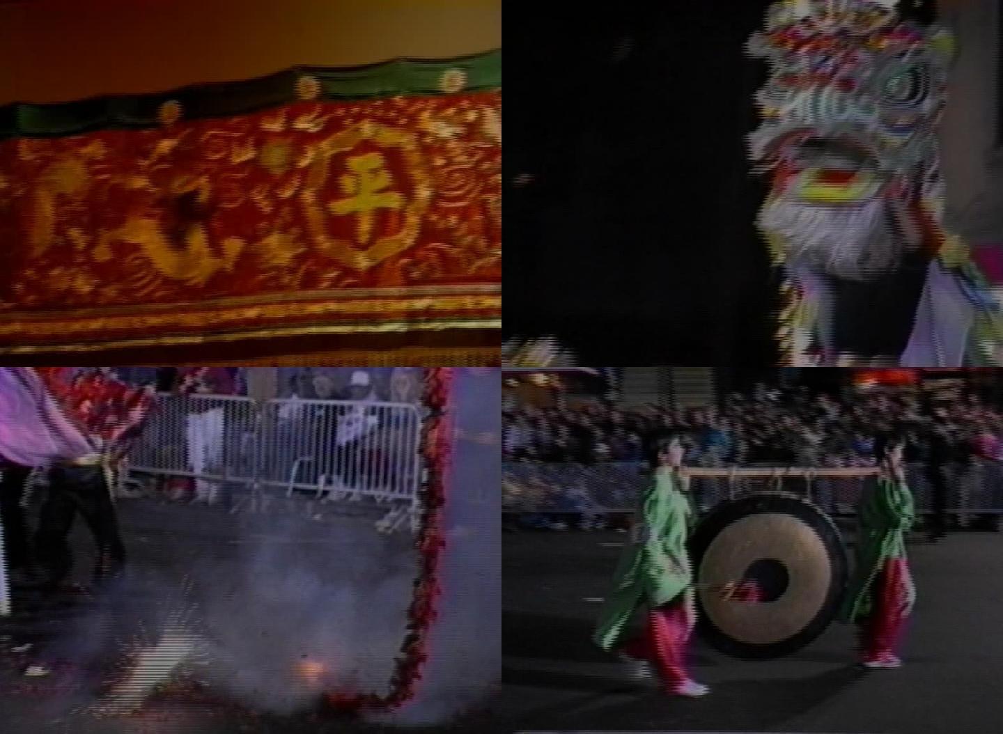 90年代旧金山中国春节大游行