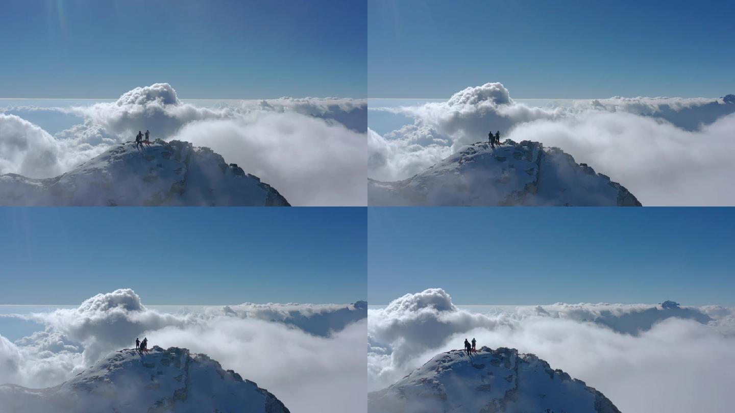 成功征服哈巴雪山顶峰：人生的第一座雪山