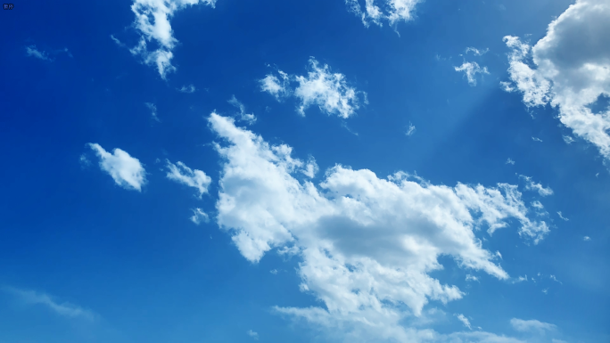 【HD天空】纯净蓝天白云清透蓝色唯美云空