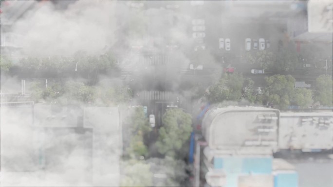 酒泉肃州延时微缩云层穿云摄影