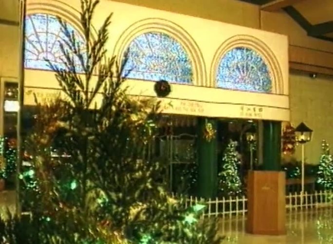 90年代成都锦江宾馆圣诞节