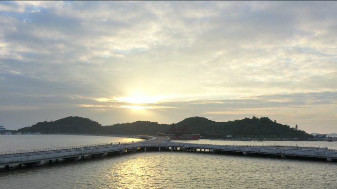 【4K】珠海野狸岛清晨