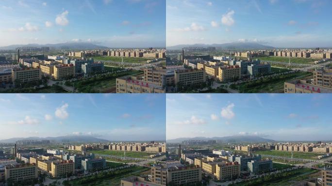 龙港城镇 新城工业区高清4K航拍
