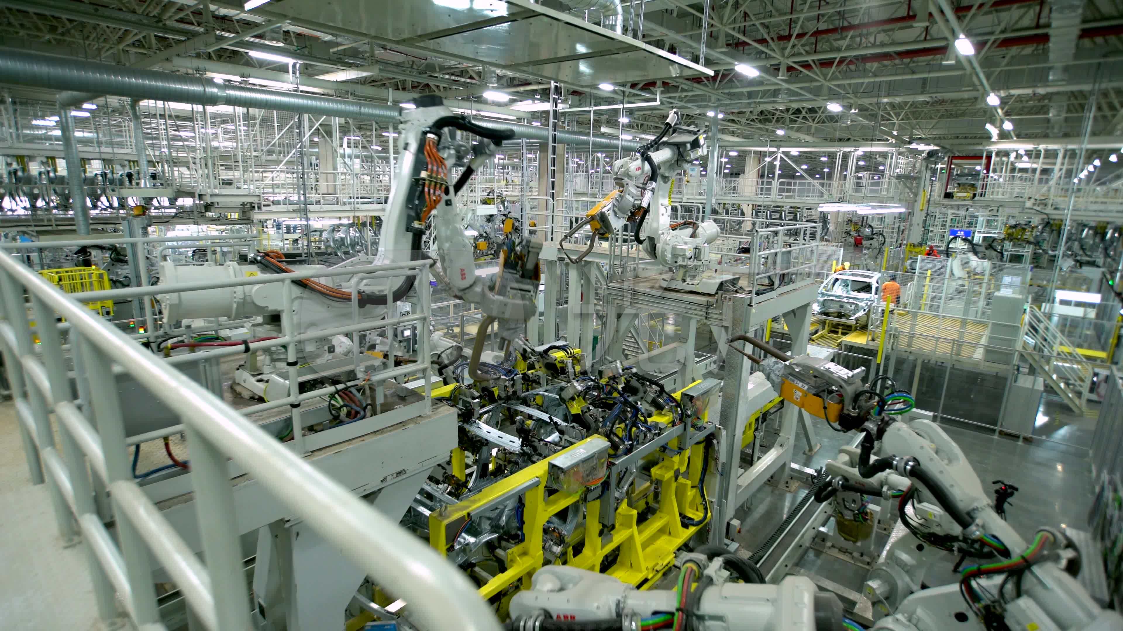 智能制造 汽车制造 自动化生产线