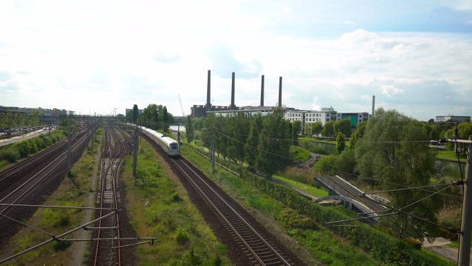 沃尔夫斯堡火车国外外国规划建设运输高铁动
