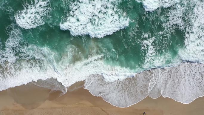 高清大海沙滩海浪视频素材