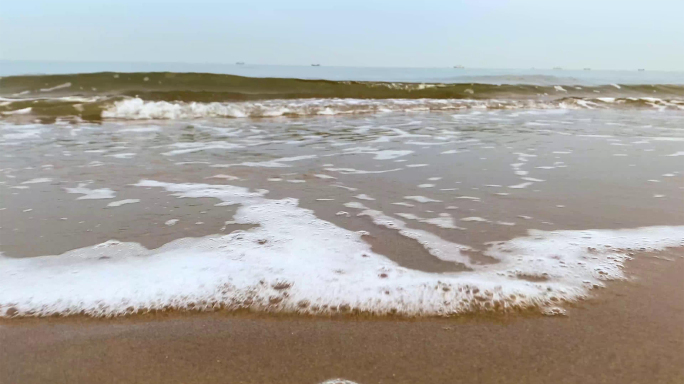 【原创】实拍渤海海北戴河海边