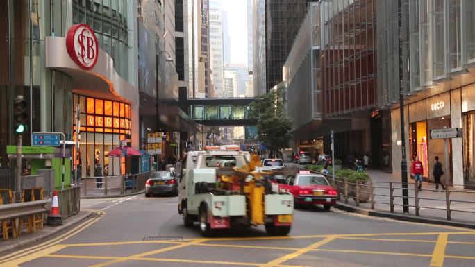 香港繁荣街景