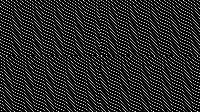 动态波浪运动中曲线的动画提取