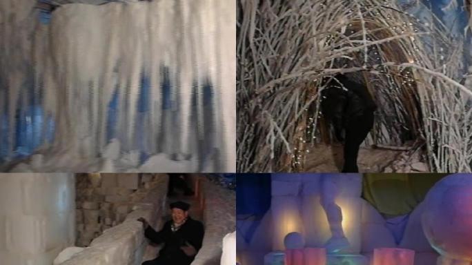 90年成都首届冰雕艺术灯展