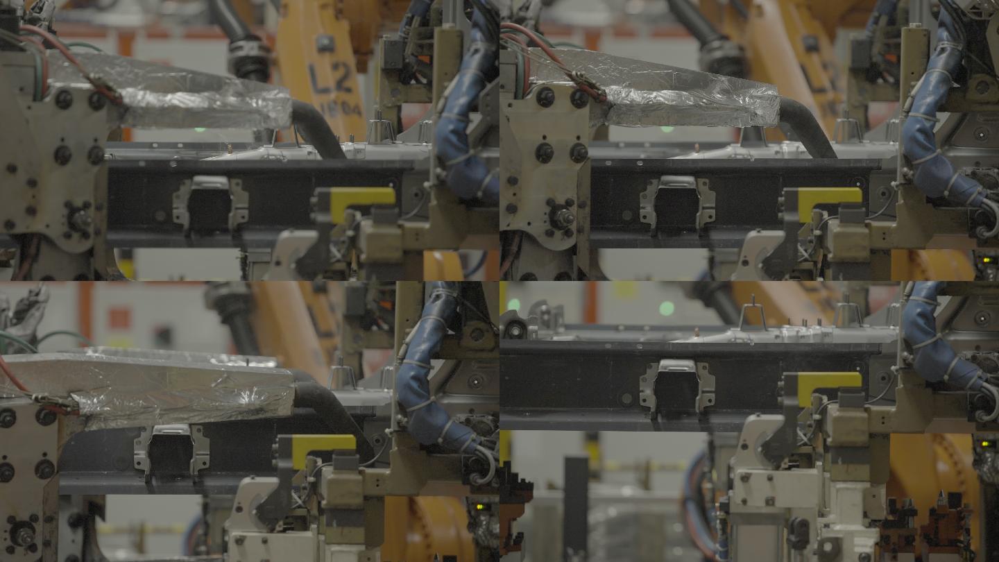 机器人点焊 汽车生产线 全自动