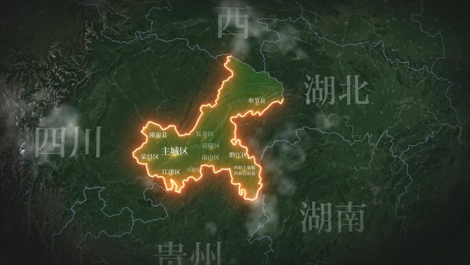 重庆地图