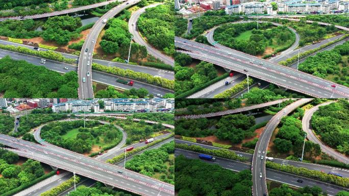 城市道路高架立交桥