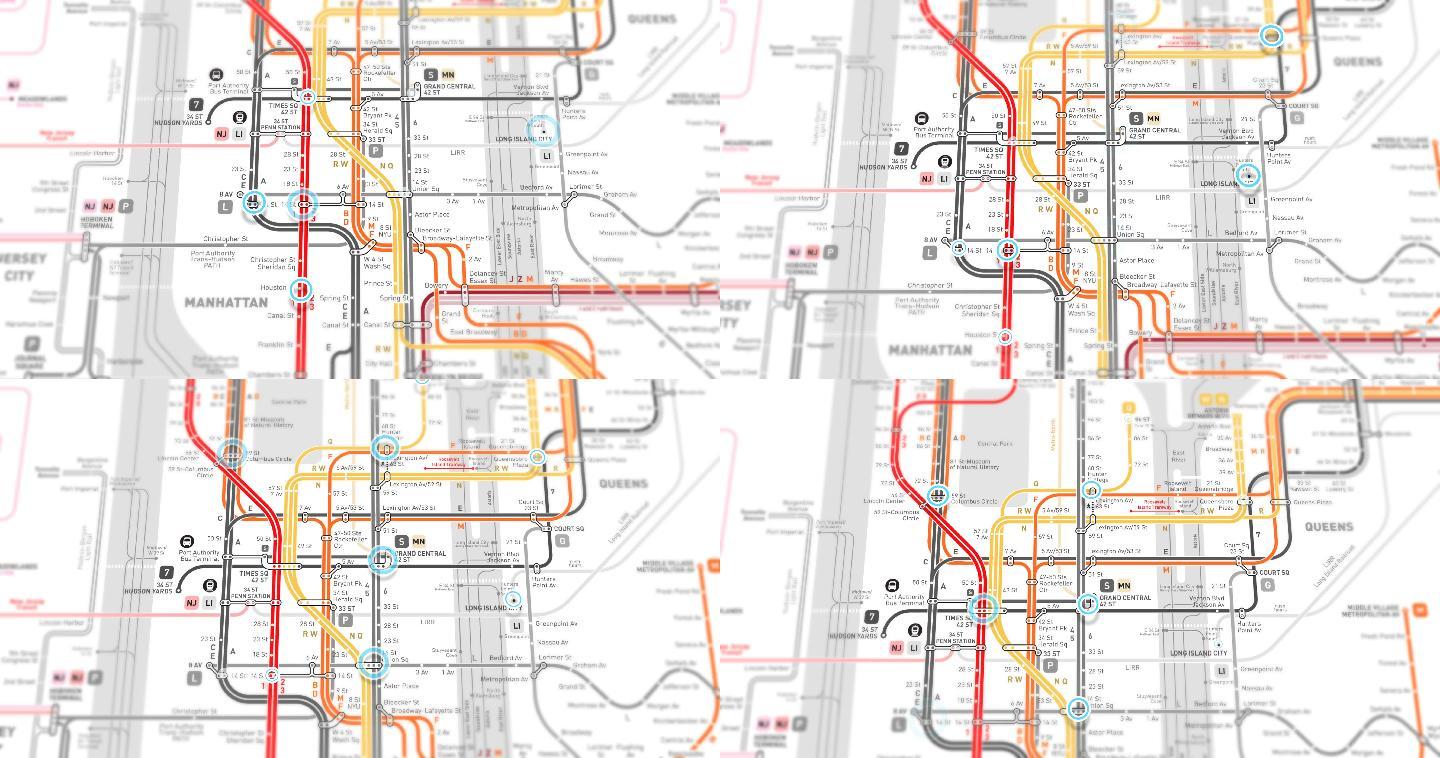 纽约地铁地图本地化