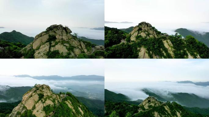 避暑胜地鸡公山报晓峰云海