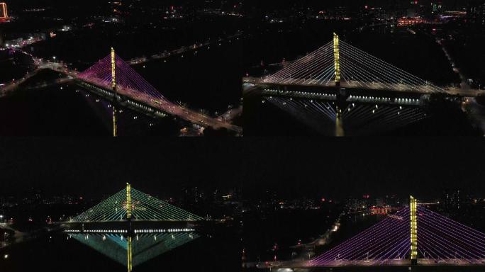 信阳市民桥夜景