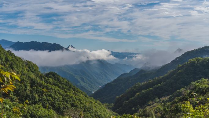 秦岭云海延时