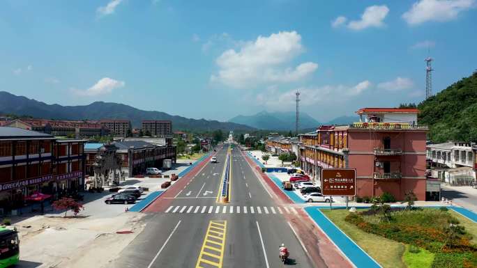 避暑圣地鸡公山山下街道