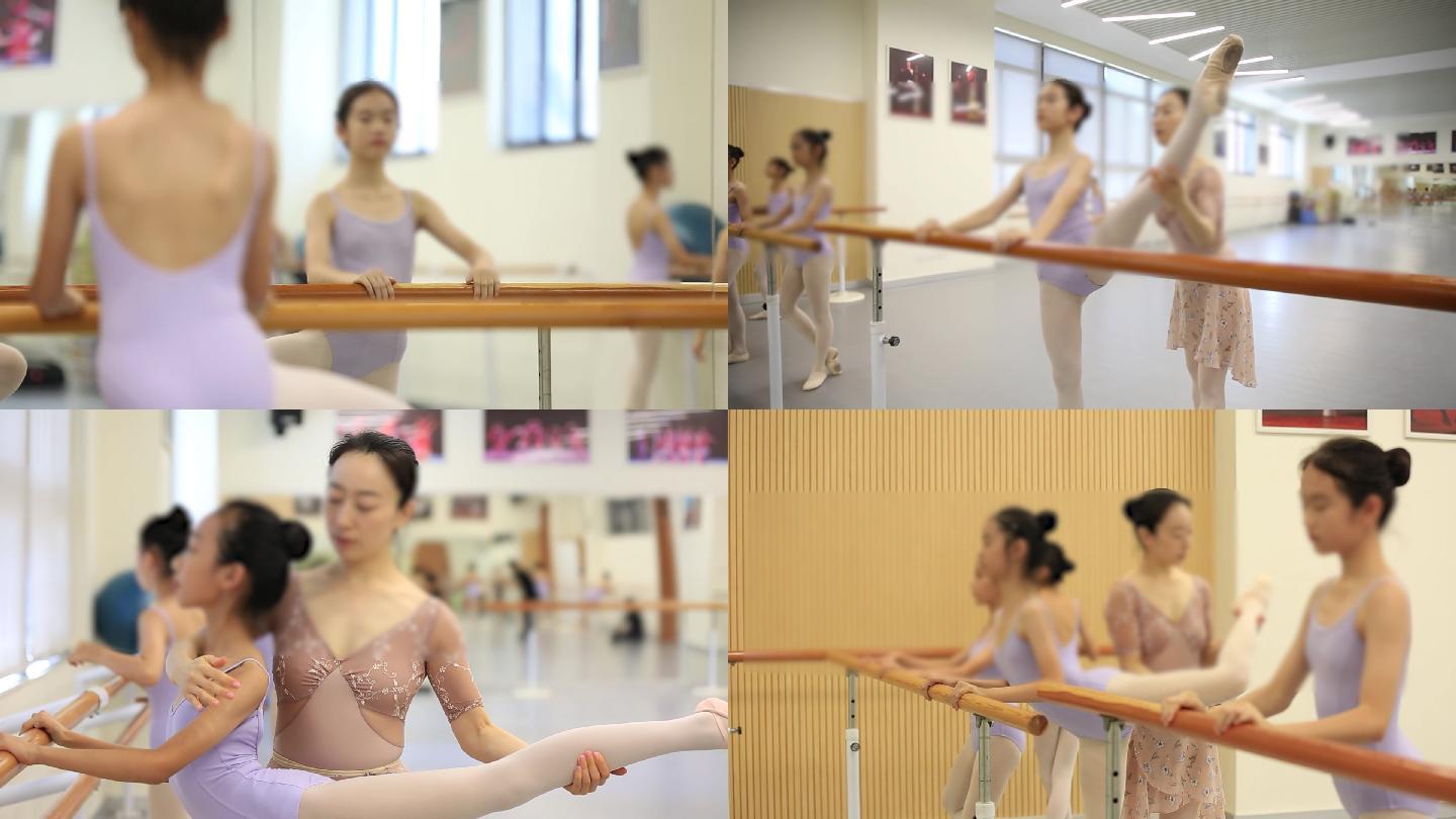 芭蕾学生训练