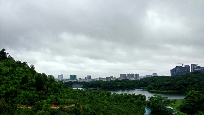 深圳水库 山水湖 延时摄影 01