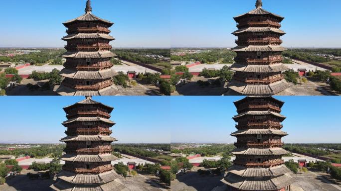 中国古建筑释迦塔