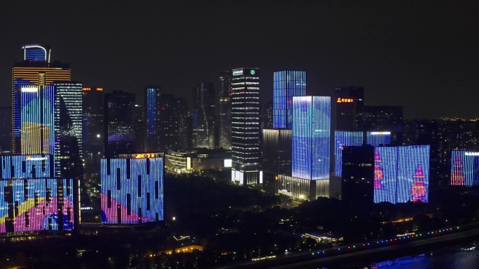 杭州繁华夜景