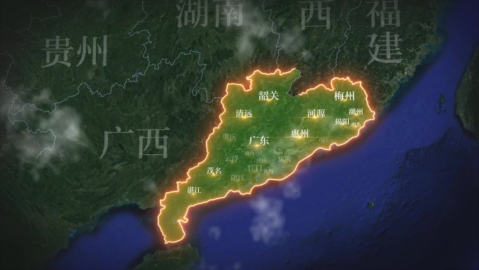广东省地图
