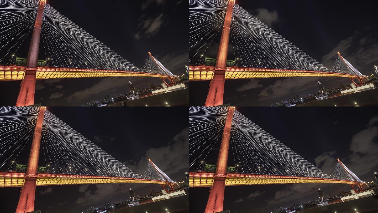 杨浦大桥夜
