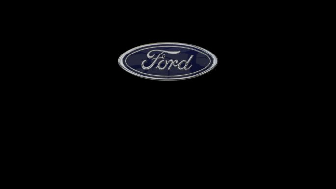 福特 福特汽车车标 logo旋转 带通道