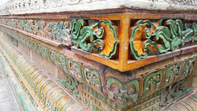 北京古代建筑博物馆雕刻细节拍摄