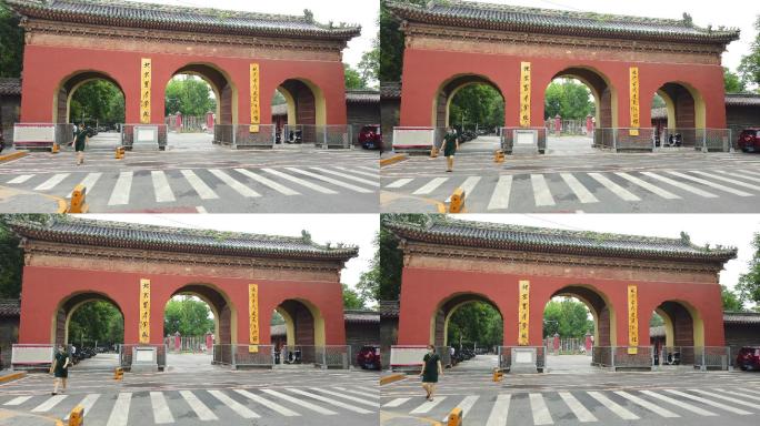 北京古代建筑博物馆大门