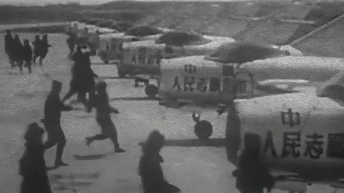 1950志愿军空军英勇作战击落敌机 4K