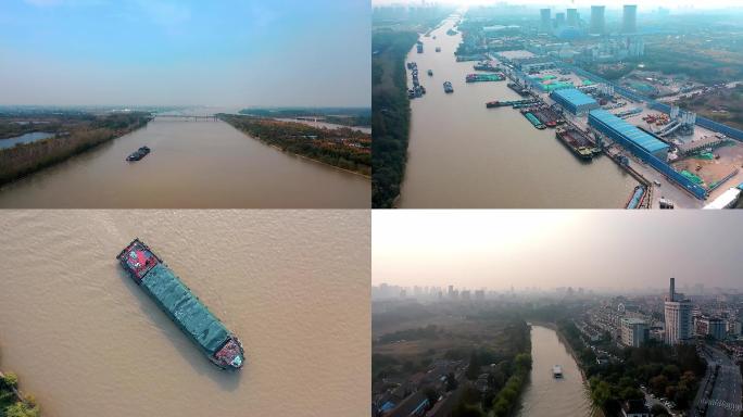 扬州京杭大运河古运河航道货运