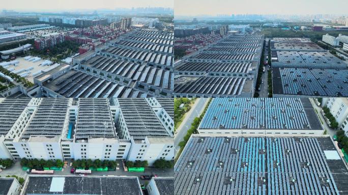工厂太阳能发电4K