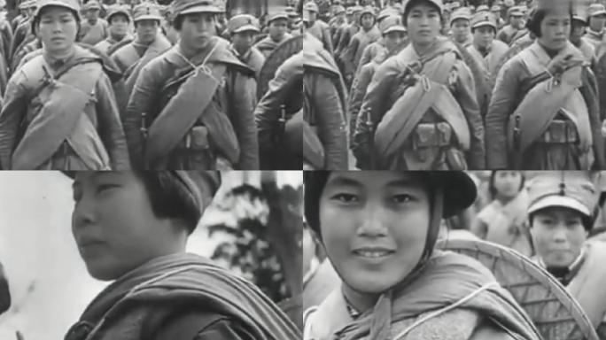 30年代抗日女兵