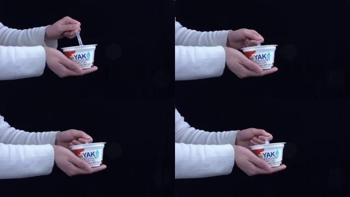 酸奶 牦牛奶 果洛 青海 特产 高原特色