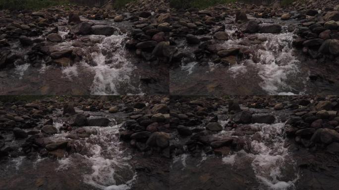 小溪 河边 水流  河流 石头