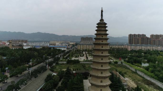 芮城圣光寺航拍