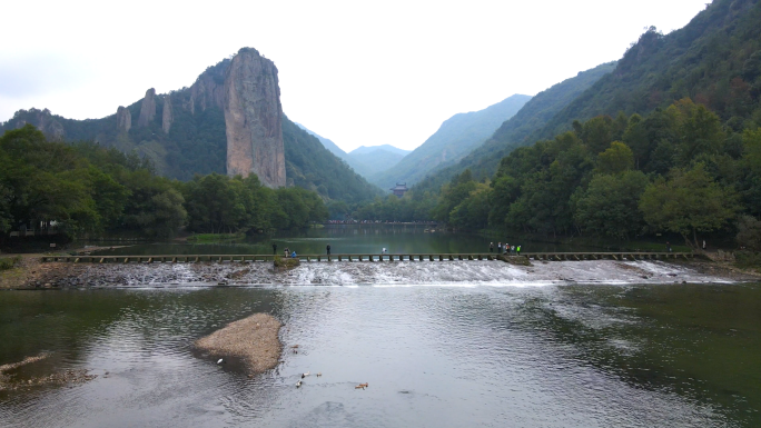 4K浙江丽水仙都-航拍丽水仙都