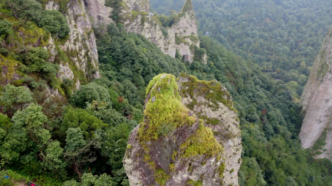 4K浙江丽水仙都-航拍丽水仙都