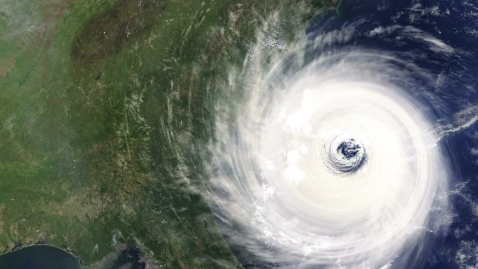 飓风袭击美国东海岸的时间点