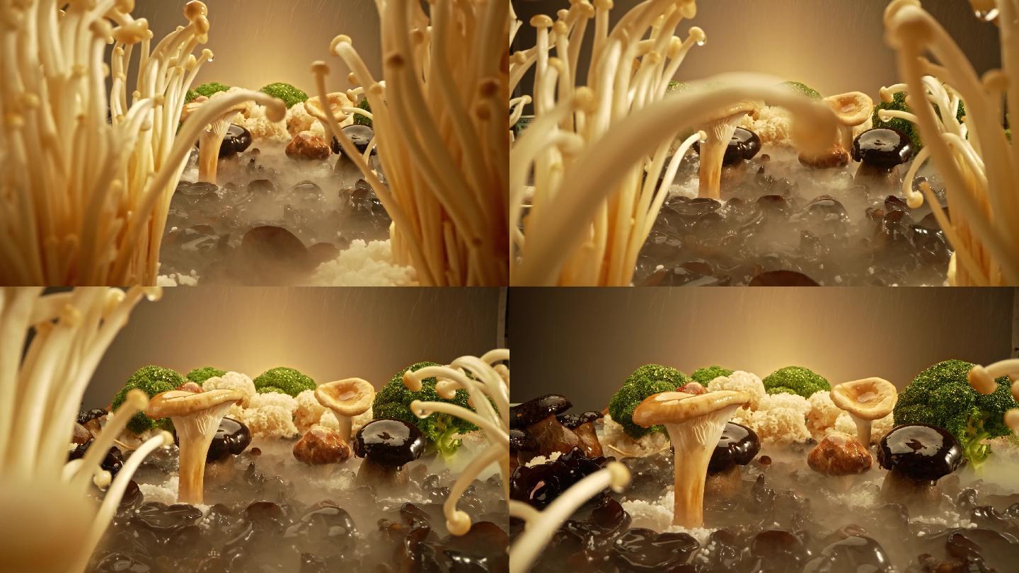 蘑菇摆盘图片素材免费下载 - 觅知网