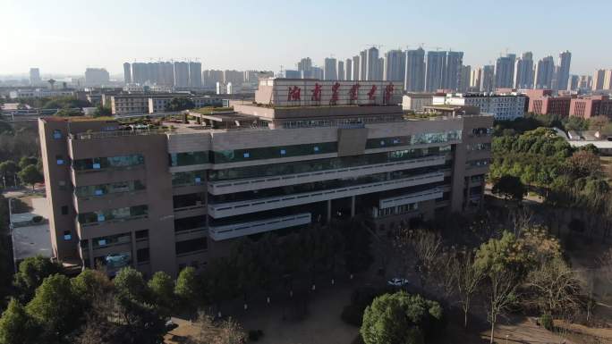 湖南农业大学航拍素材